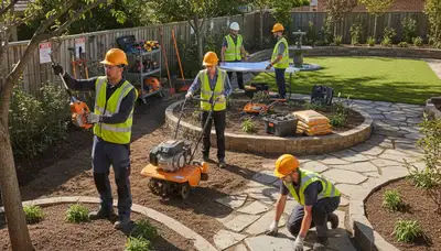 Minneapolis tree service team providing landscape design and tree care for local properties