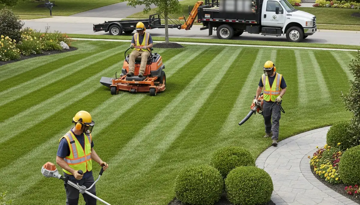Minneapolis MN tree service crew providing professional tree trimming and care for residential properties